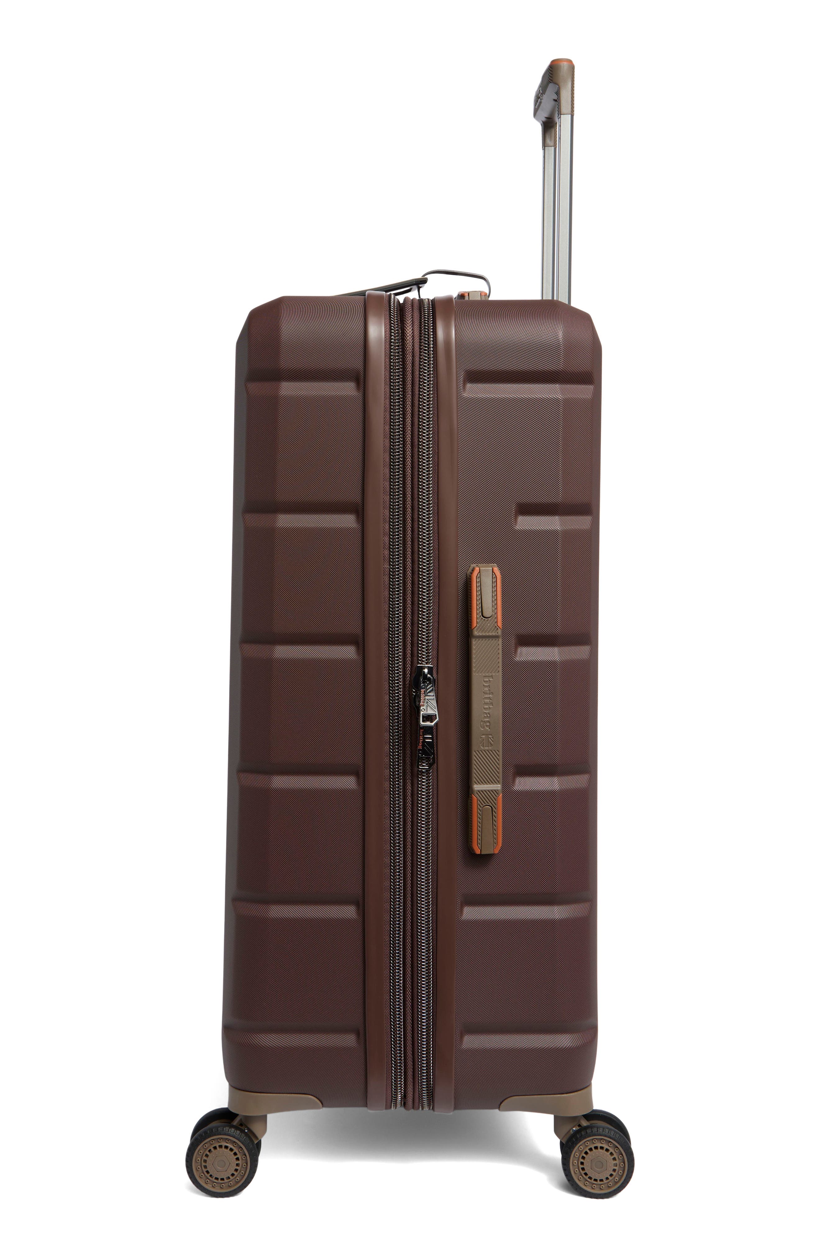 Britbag Stoneleigh 27-Inch Hardside Spinner Luggage, Alternate, color, Shaved Chocolate