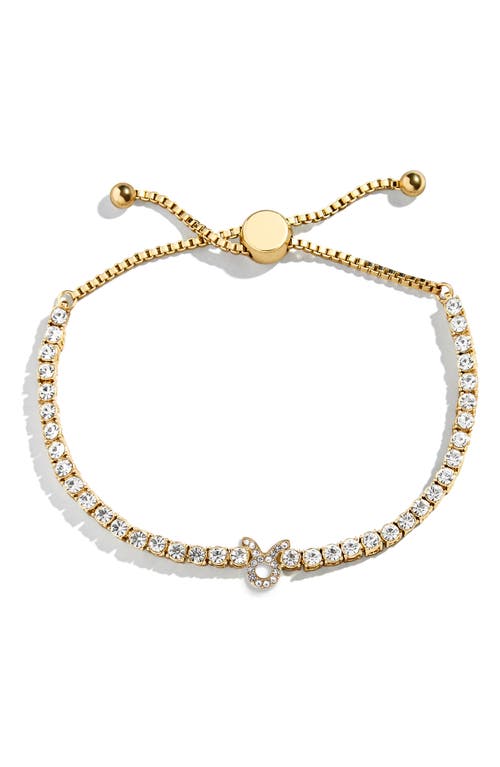 Baublebar Zodiac Slider Bracelet In Taurus