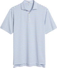 Peter Millar Dunnes Stripe Performance Jersey Polo