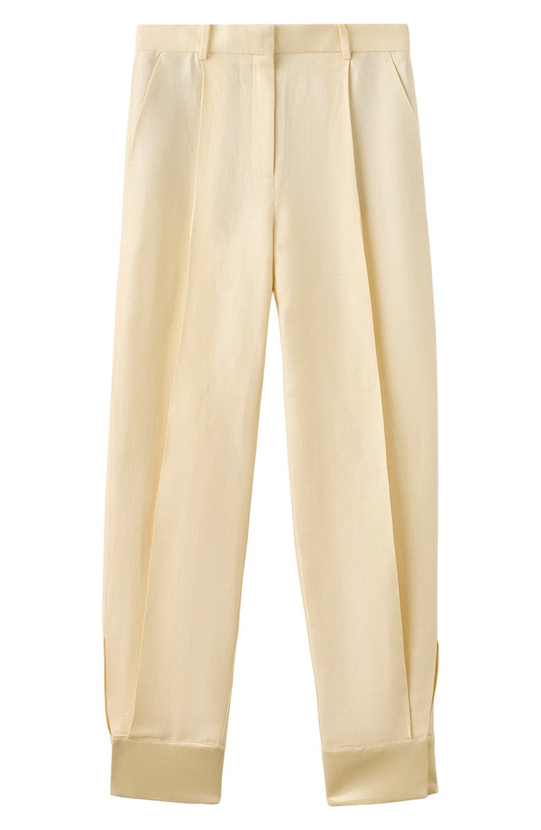 MANGO Satin Balloon Pants, Main, color, 