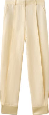 MANGO Satin Balloon Pants