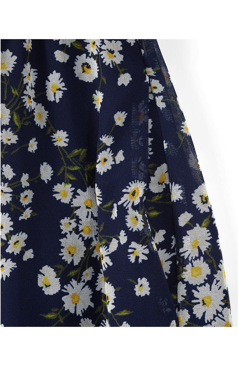 Lands' End Chiffon Maxi Dress with Ruffle Detail, Alternate, color, 