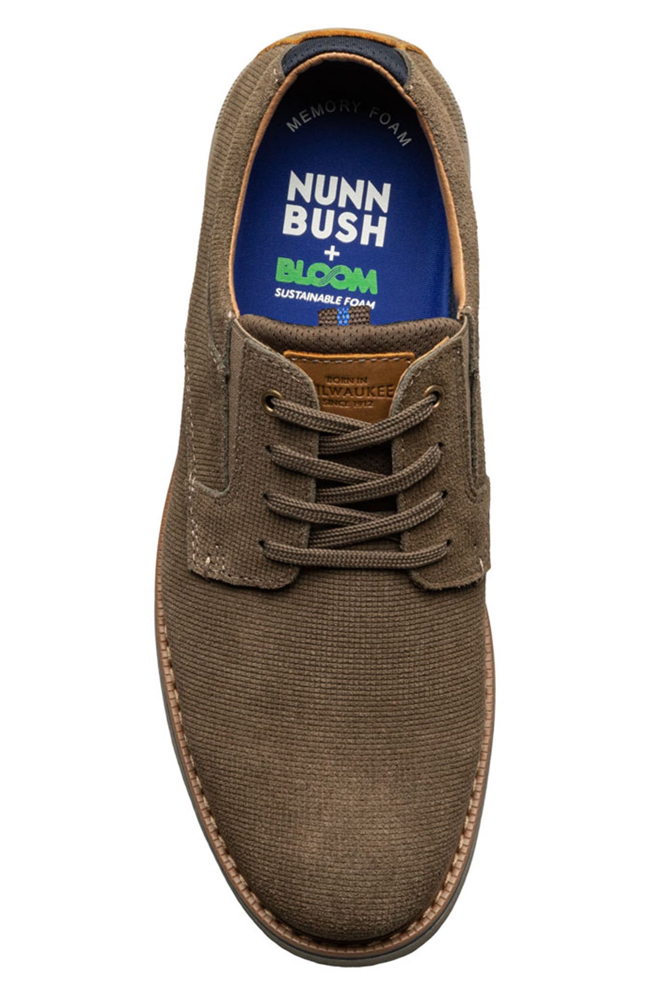 NUNN BUSH Otto Plain Toe Derby - Wide Width Available, Alternate, color, 