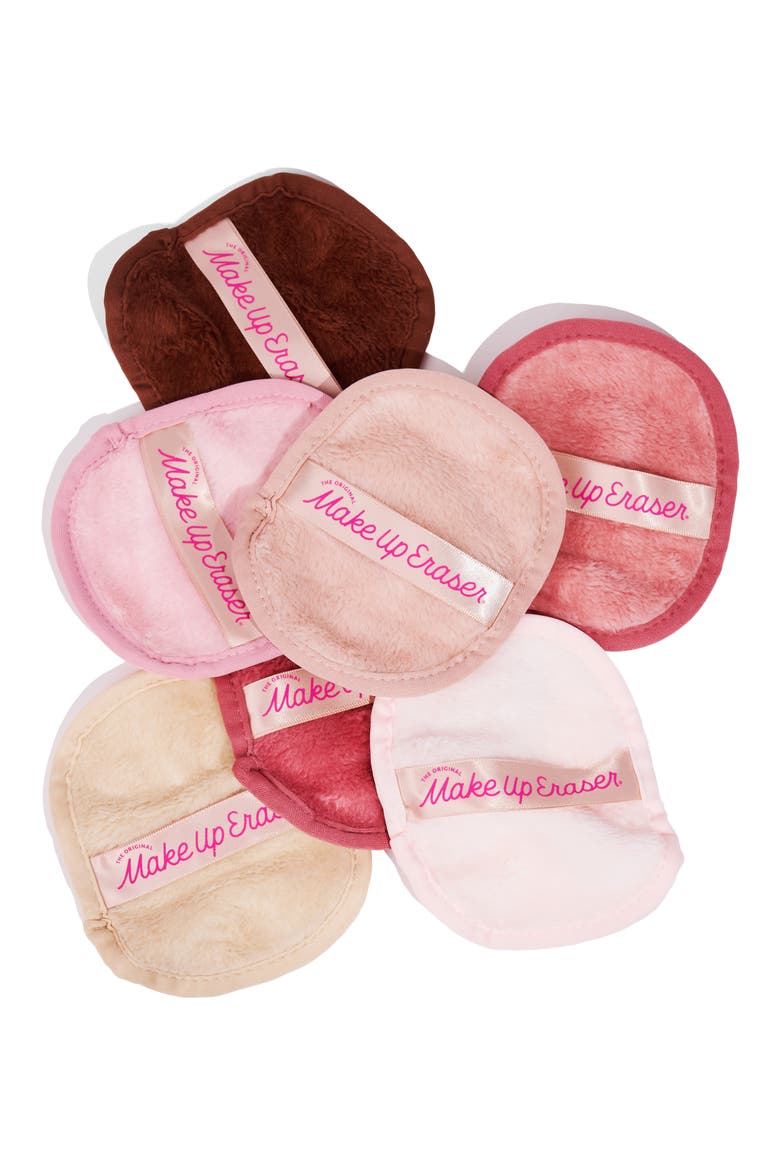 Neutral 7-Day MakeUp Eraser Set with Laundry Bag, Alternate, color, CHEEKY NEUTRALS