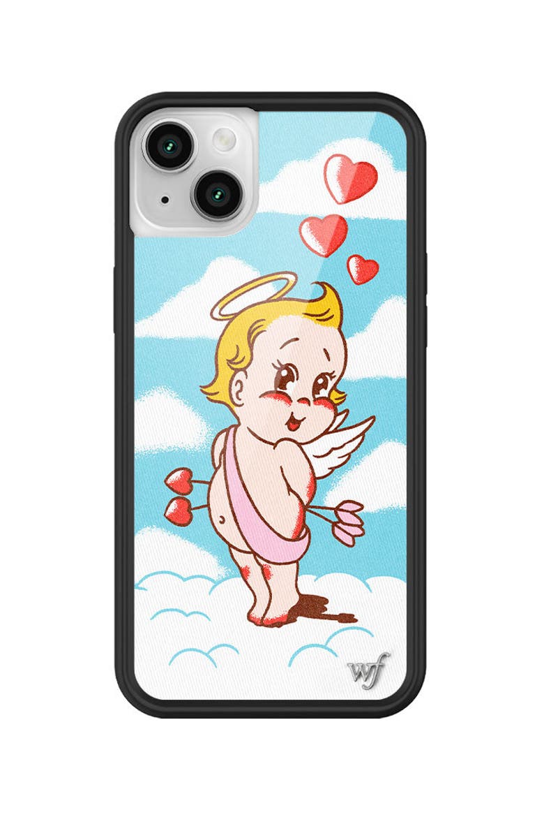Little Angel iPhone Case, Main, color, Blue
