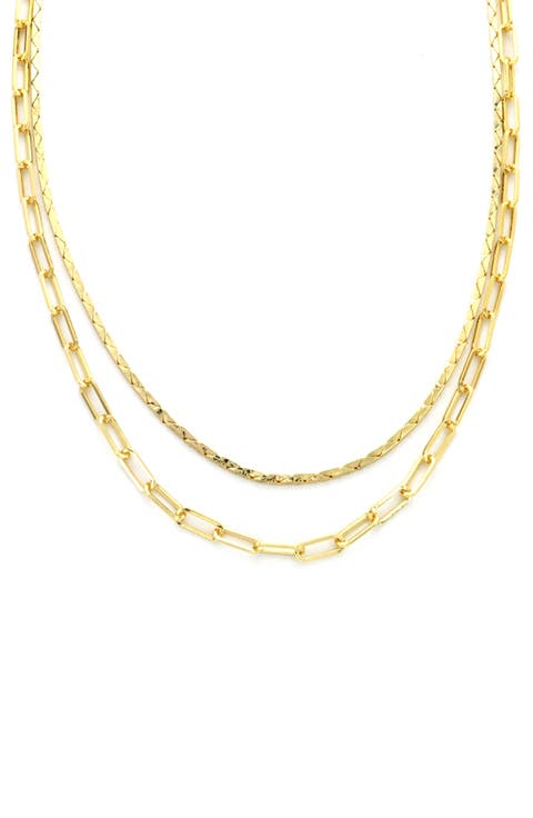 Layered Chain Necklace