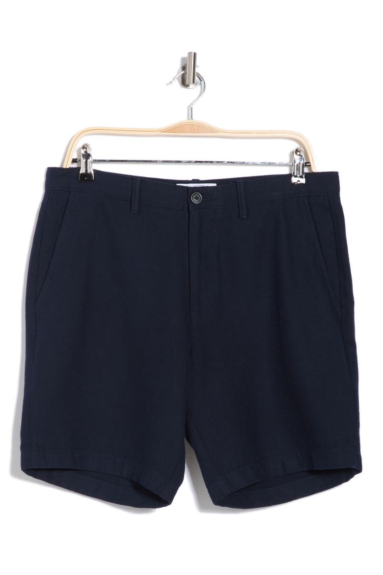 Cotton Shorts, Alternate, color, DARK SAPPHIRE
