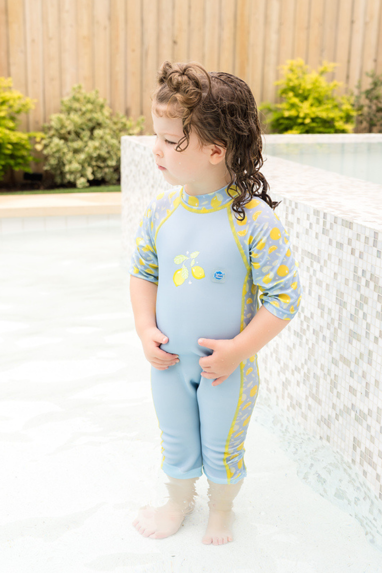 UV Sun and Sea Suit, Alternate, color, Lemons