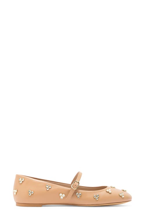Stuart Weitzman Tammy Crystal Mary Jane Flat