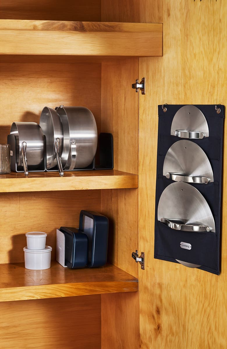 CARAWAY 7-Piece Stainless Steel Cookware Set, Alternate, color, Stainless Steel