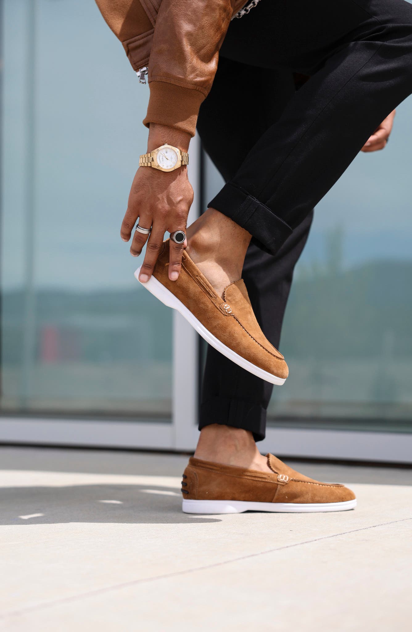 Venetian Loafer, Alternate, color, TAN SUEDE