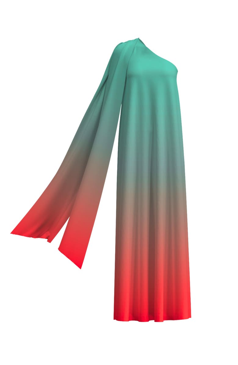 DIARRABLU Raya Gown Fsc<sup>®</sup> Certified Viscose Ombra Popsicle, Alternate, color, Ombra Popsicle