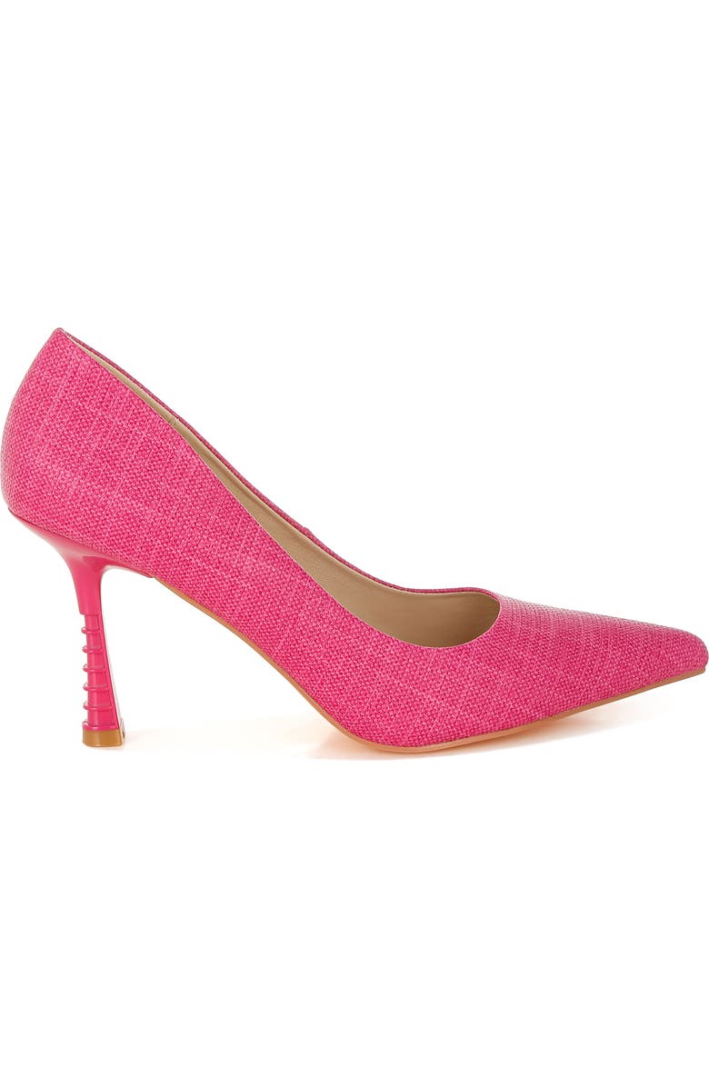 LONDON RAG Zuzana Pointed Toe Pump, Alternate, color, Pink