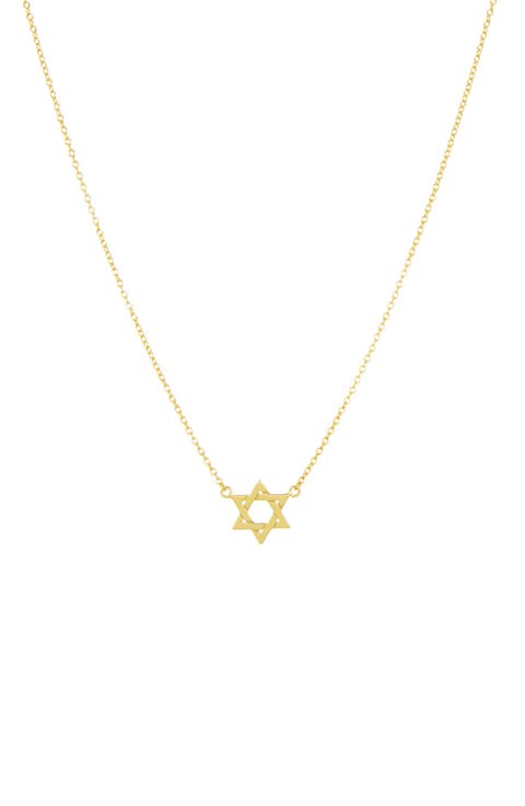 Star of David Pendant Necklace