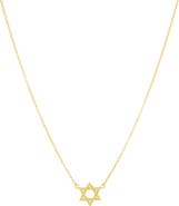 MARLYN SCHIFF Star of David Pendant Necklace