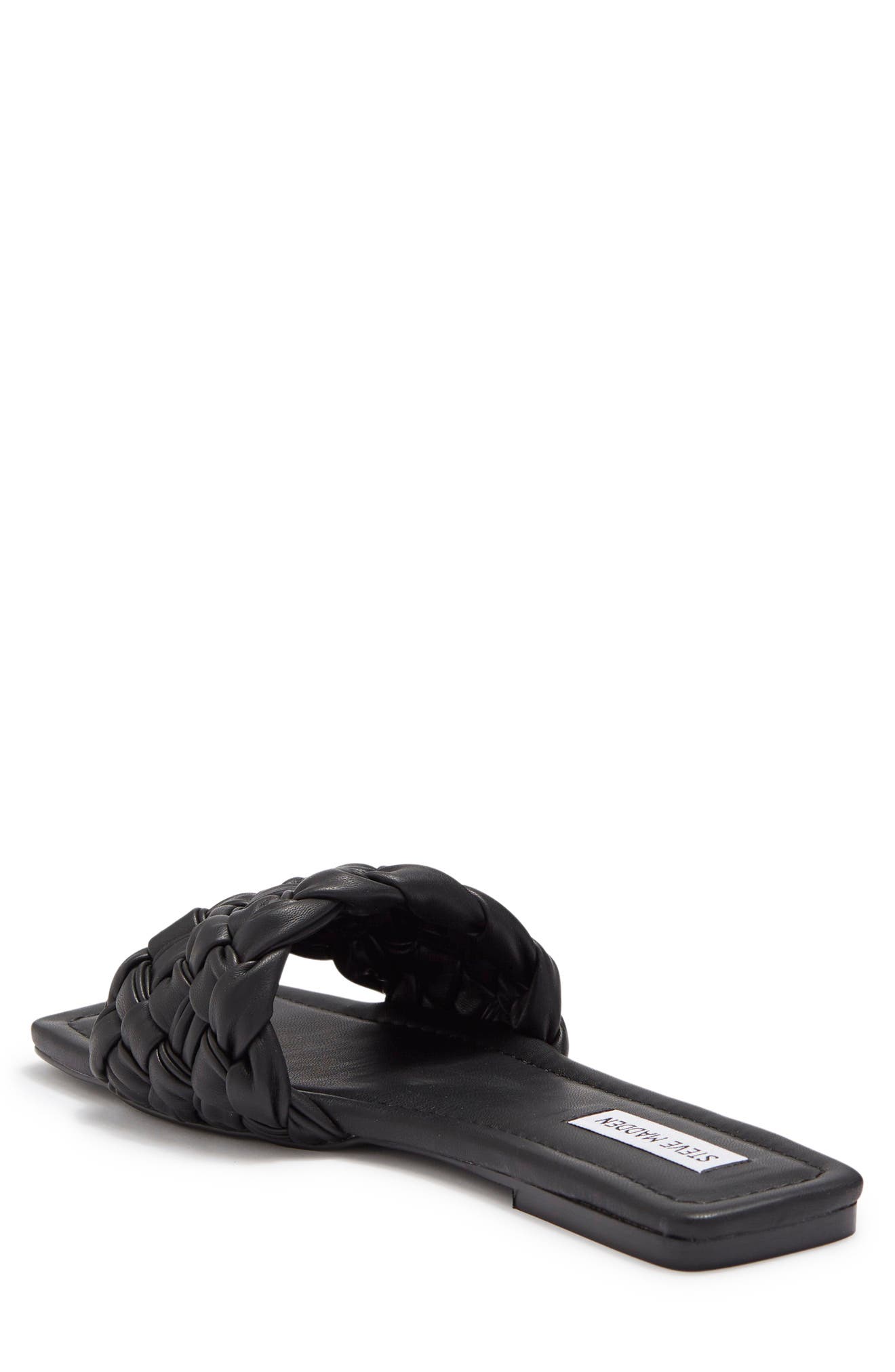 Steve Madden Mora Woven Slide Sandal, Alternate, color, 