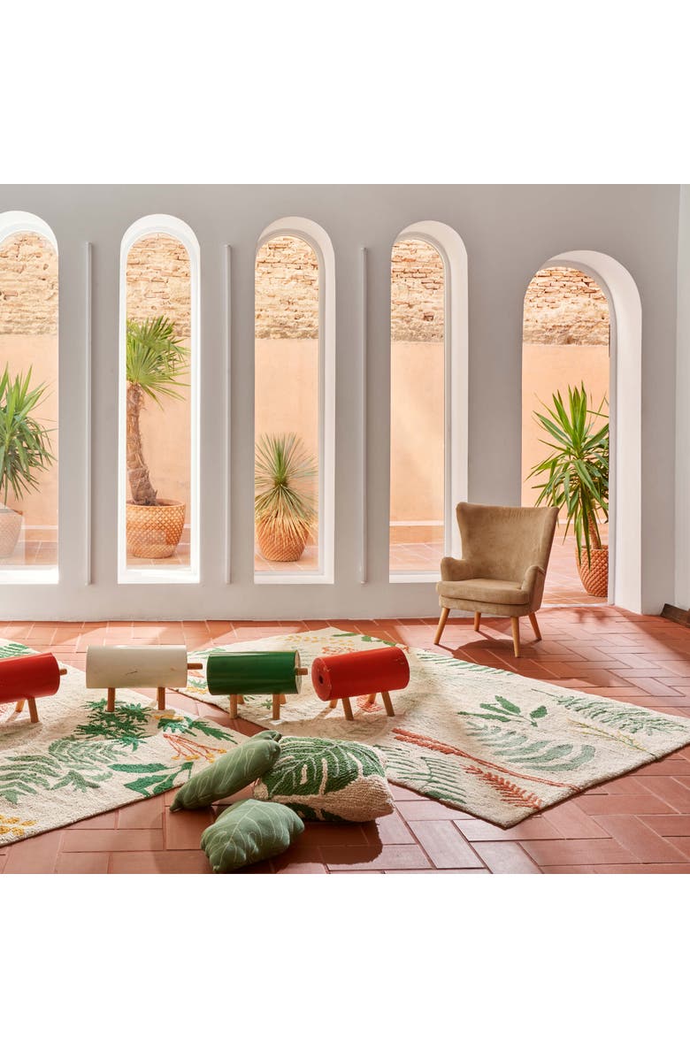 Lorena Canals Washable Rug Botanic, Alternate, color, Natural