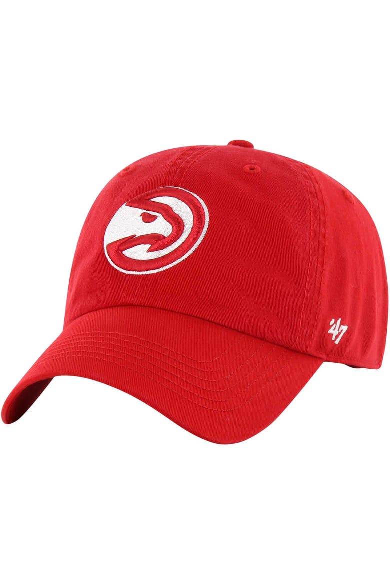 Men's '47 Red Atlanta Hawks  Classic Franchise Fitted Hat, Main, color, Red