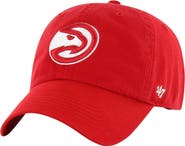 '47 Men's '47 Red Atlanta Hawks  Classic Franchise Fitted Hat
