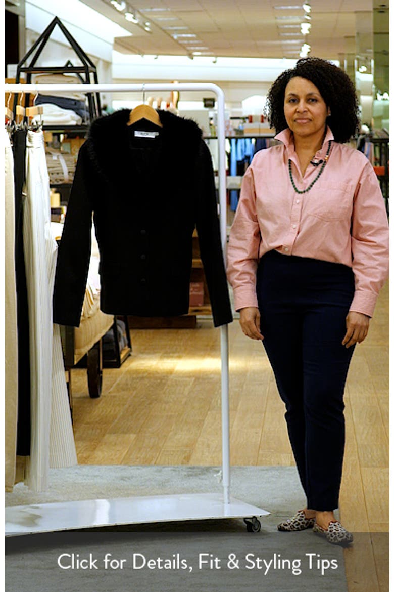 Stefani Jacket with Removable Faux Fur Collar video