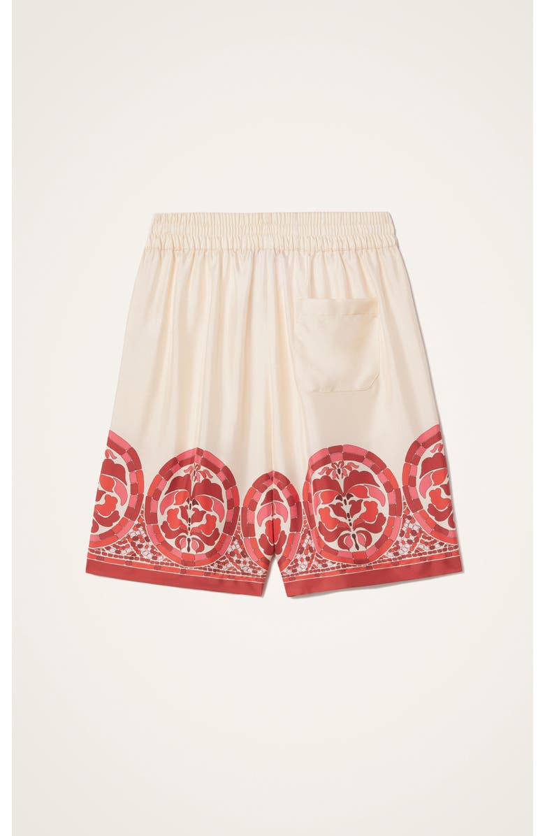La DoubleJ Palazzo Shorts, Alternate, color, Cobra Placée Red