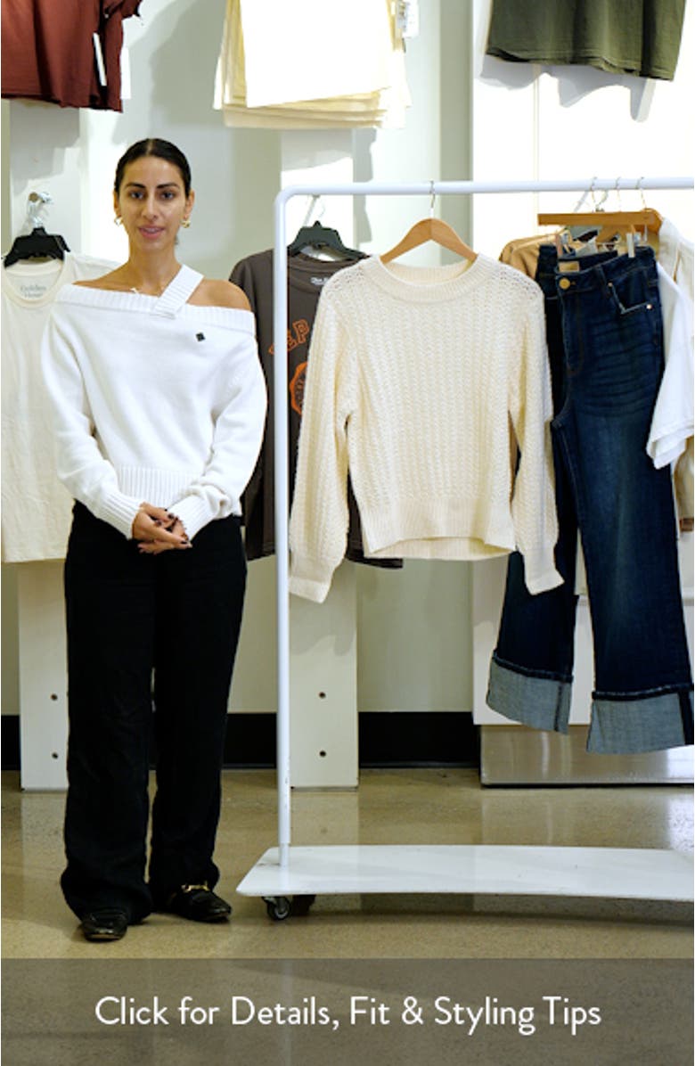 Alma Crewneck Sweater, sales video thumbnail