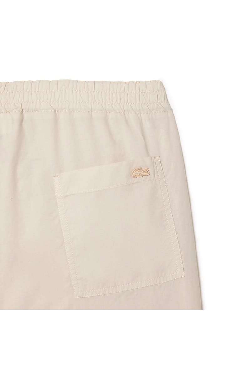 Lacoste Relaxed Twill Drawstring Shorts, Alternate, color, K8e Eco Beige