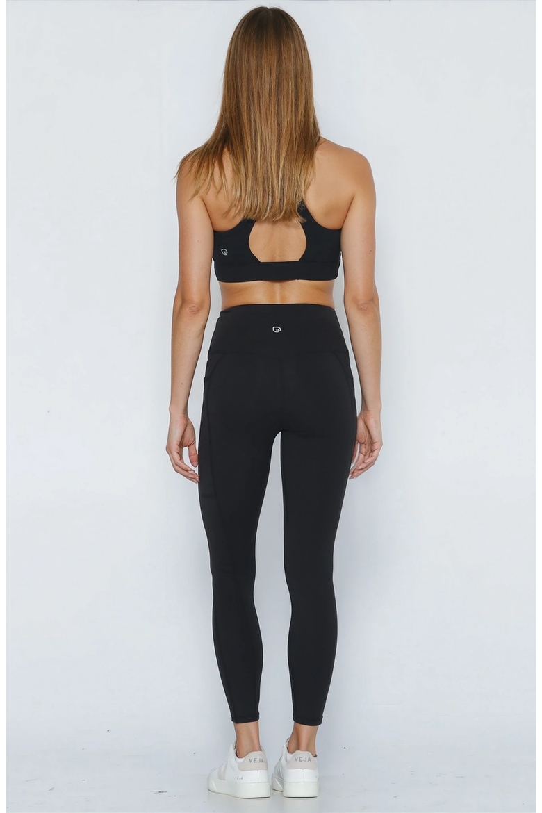 The Daily Support Pocket Postpartum Legging, Alternate, color, Noir