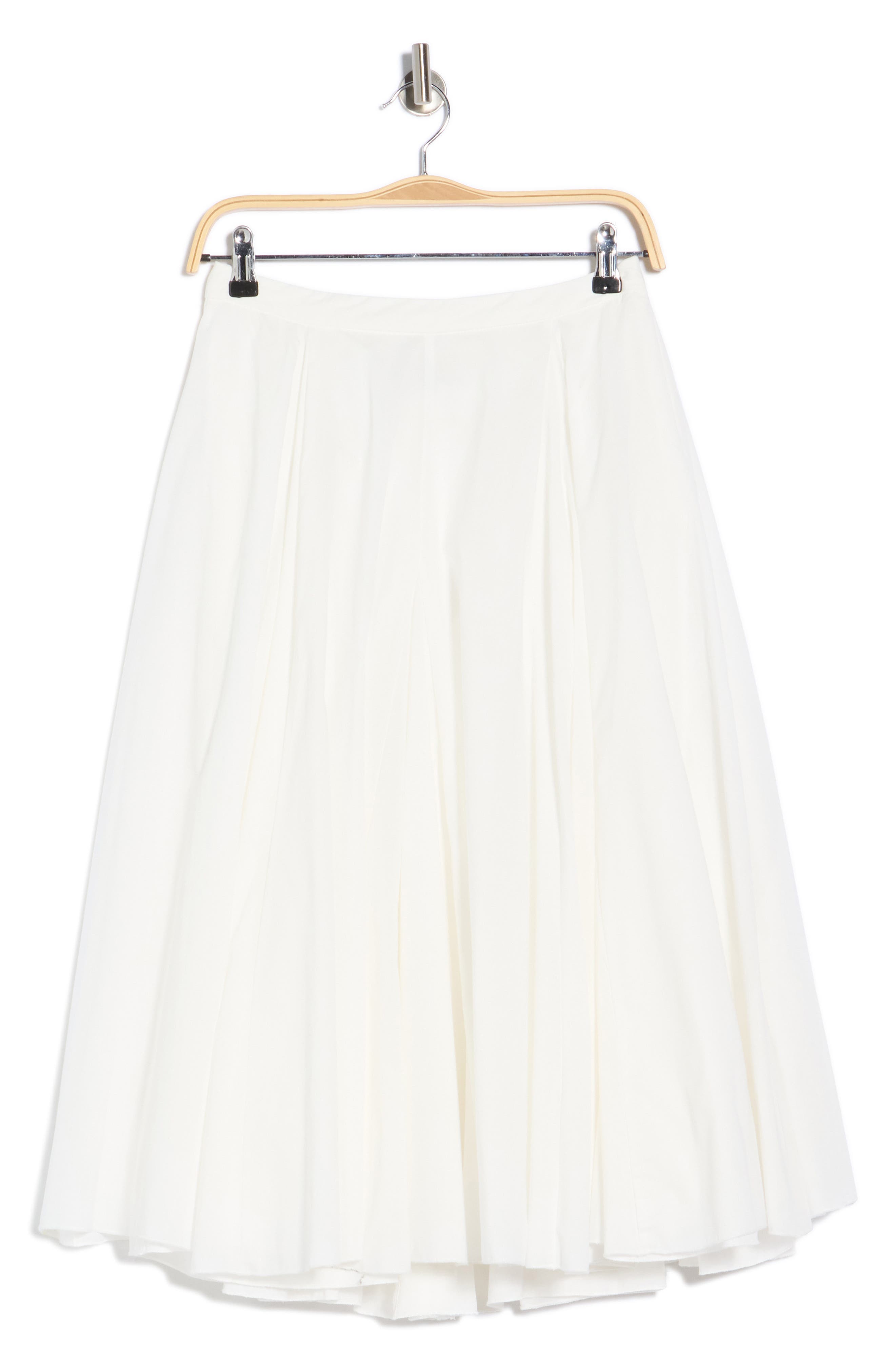 Joie Flared Godet Midi Skirt