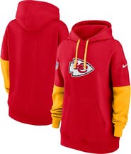 Nike Women's Nike Red Kansas City Chiefs 2024 Sideline Essential Fleece Pullover Hoodie