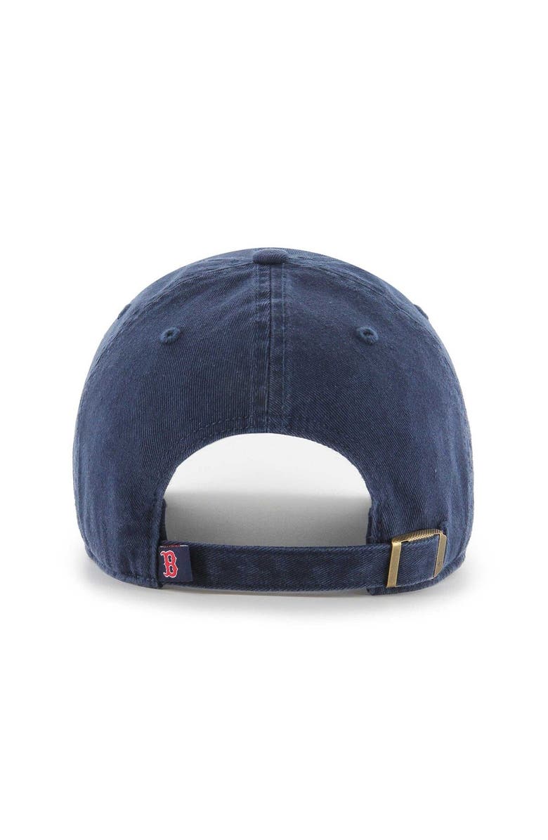 '47 Men's '47 Navy Boston Red Sox Team Pride Clean Up Adjustable Hat, Alternate, color,