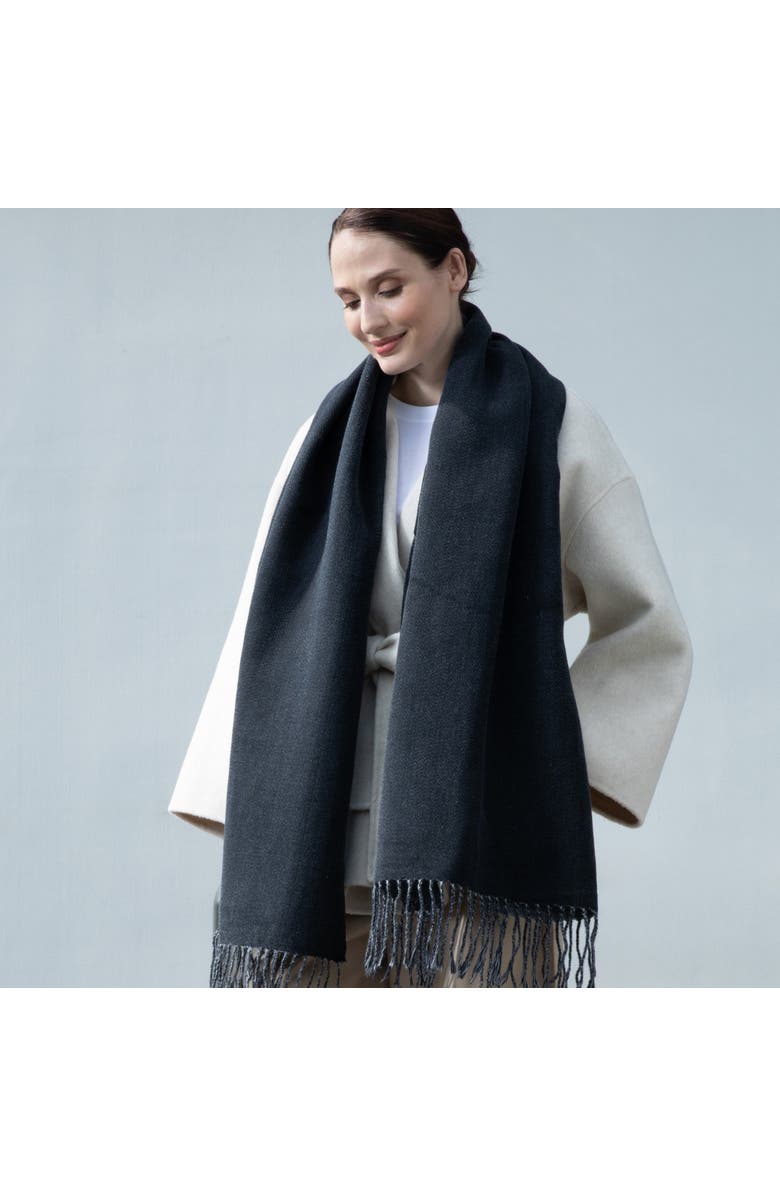 Youzey The Victoria Scarf, Alternate, color, Black