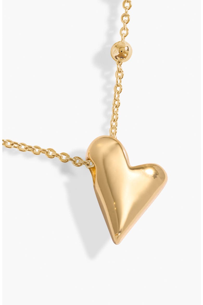 A Little 'Best Friend' Necklace In Gold-Tone Plating, Alternate, color, Metallic Gold
