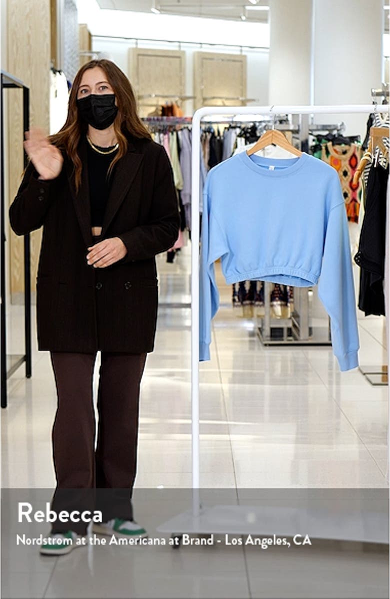 Devotion Crop Sweatshirt, sales video thumbnail