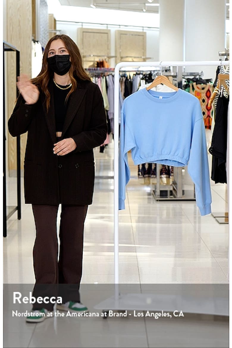Devotion Crop Sweatshirt video