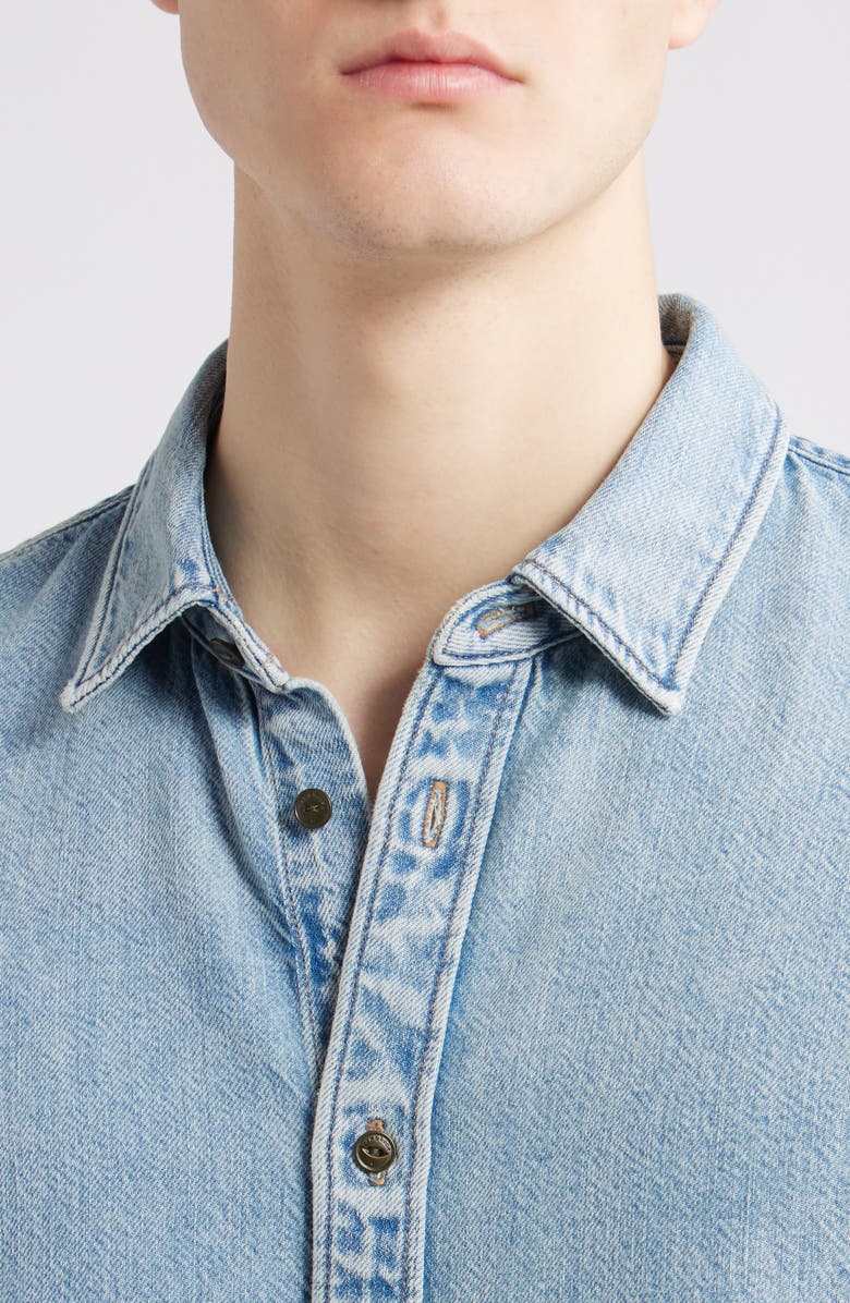 rag & bone Finch Denim Shirt, Alternate, color, Sunny