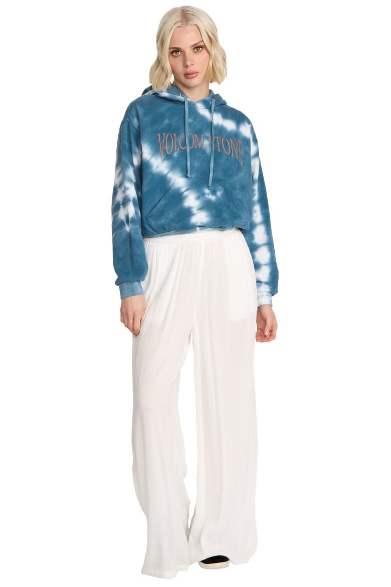 Tie Dye Embroidered Hoodie, Alternate, color, BLUE MULTI
