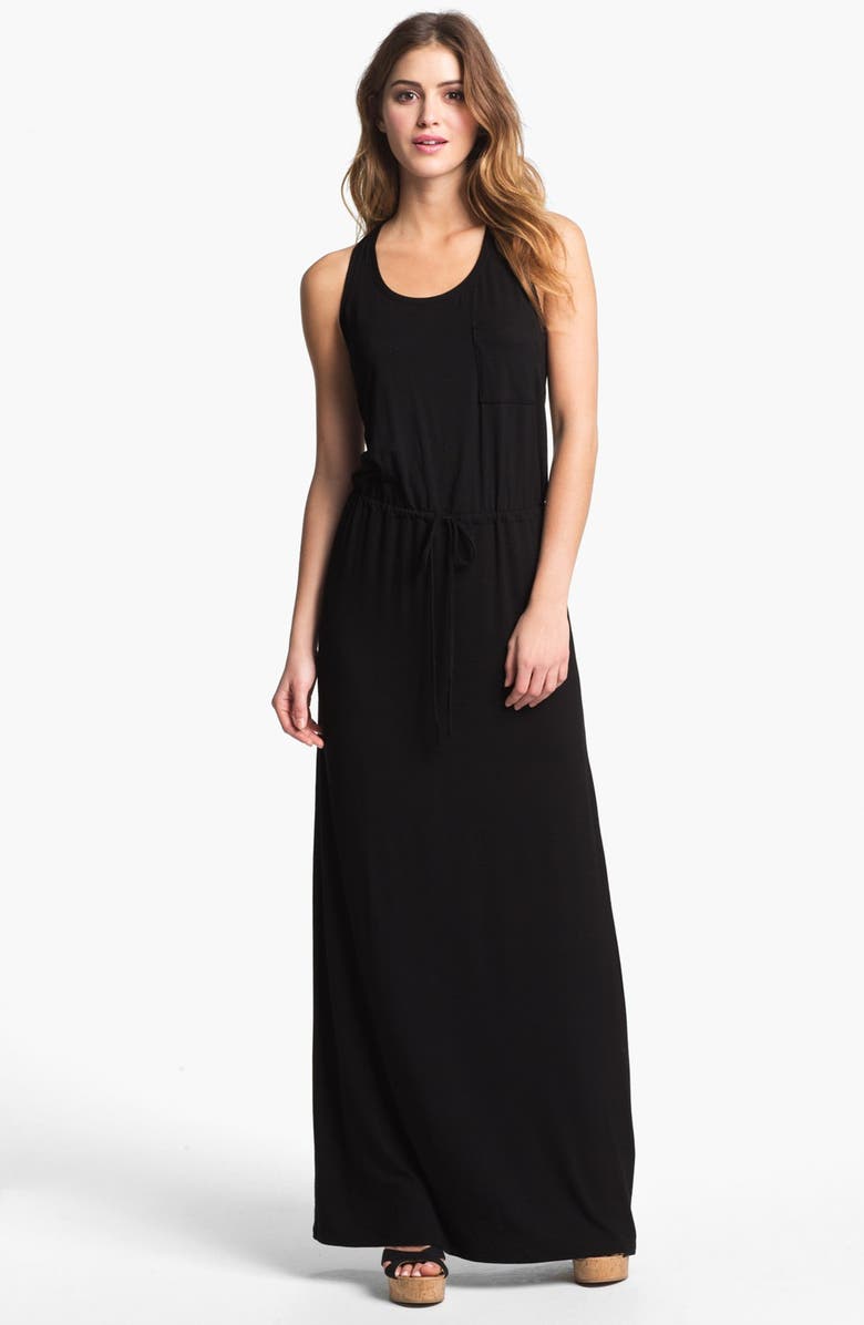 Caslon<sup>®</sup> Racerback Jersey Maxi Dress, Main, color, 