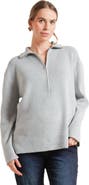 Nom Maternity Blaire Maternity Half-Zip Sweater