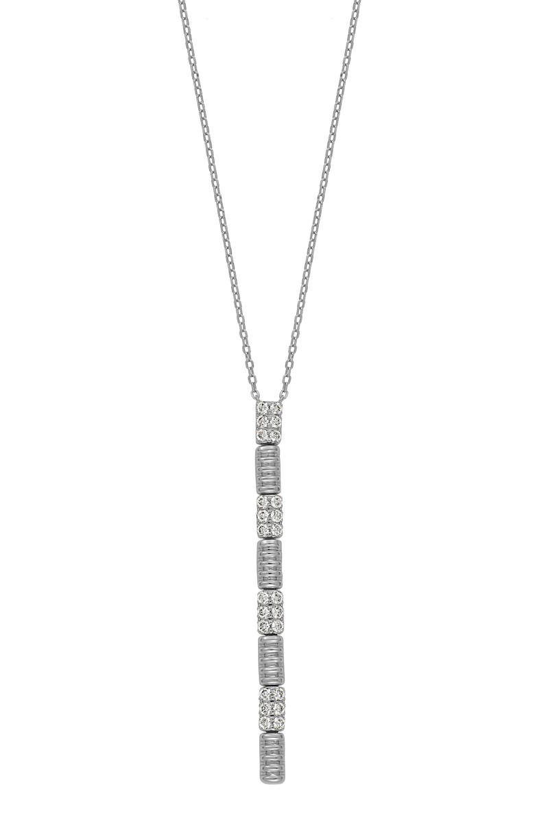 Bony Levy Cleo Diamond Pendant Necklace, Main, color, 18K White Gold
