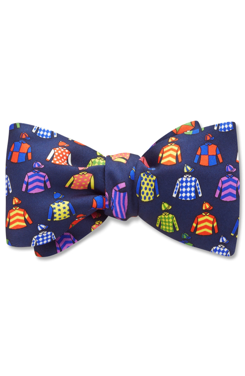 Beau Ties of Vermont Newmarket Bow Tie, Main, color, Standard Self-Tie