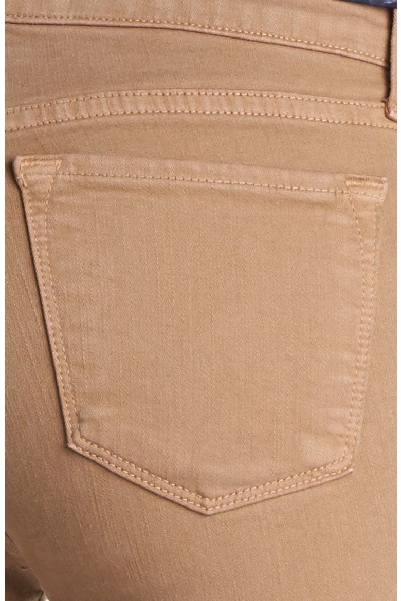Overdyed Skinny Leg Jeans, Alternate, color, PALE SAHARA