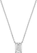 LuvMyJewelry Emerald Elegance 14K Gold Lab Grown Diamond Necklace - 0.75 ct