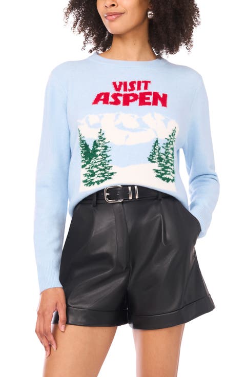 Aspen Graphic Crewneck Sweater