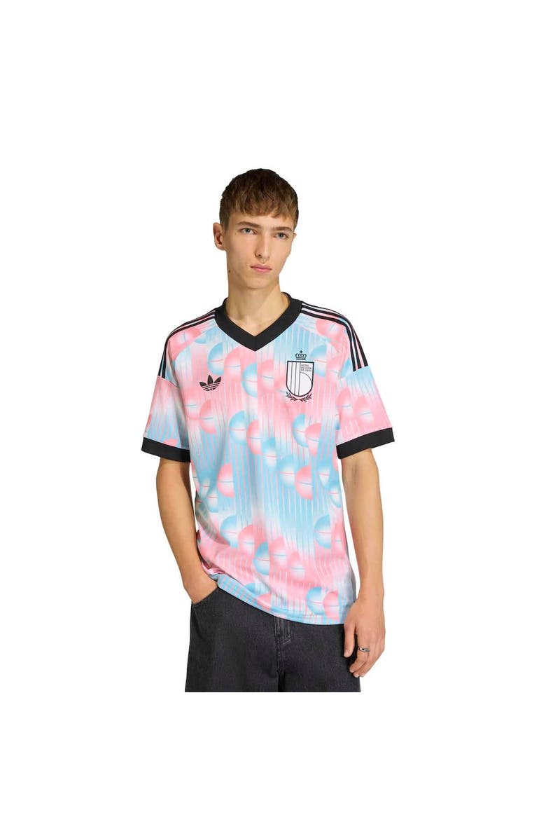 adidas Men's adidas  Light Blue Belgium National Team FIFA x World Cup 2026  Replica Jersey, Main, color, Light Blue