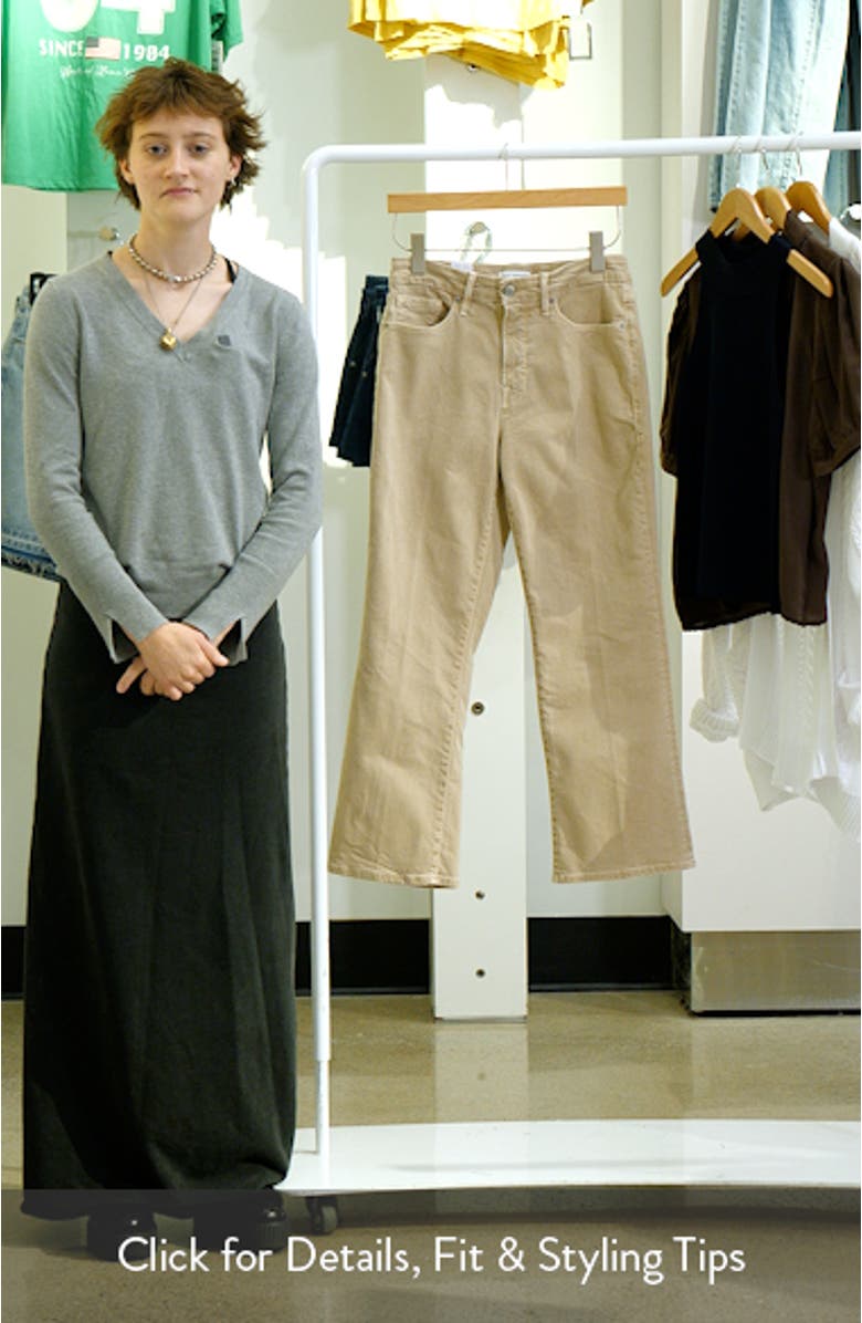 Good Legs Crop Mini Bootcut Jeans, sales video thumbnail