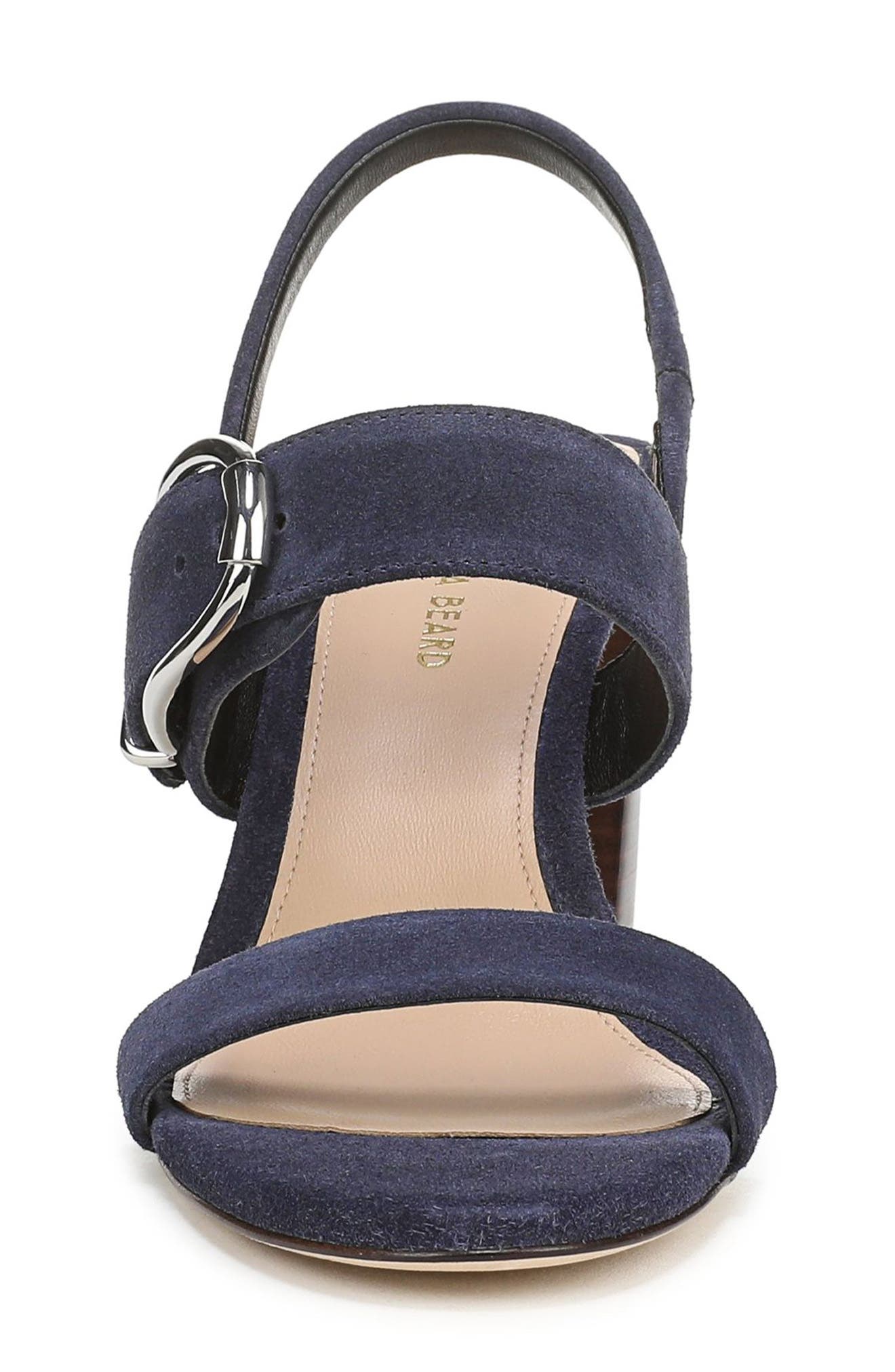 Gaela Slingback Sandal, Alternate, color, NAVY