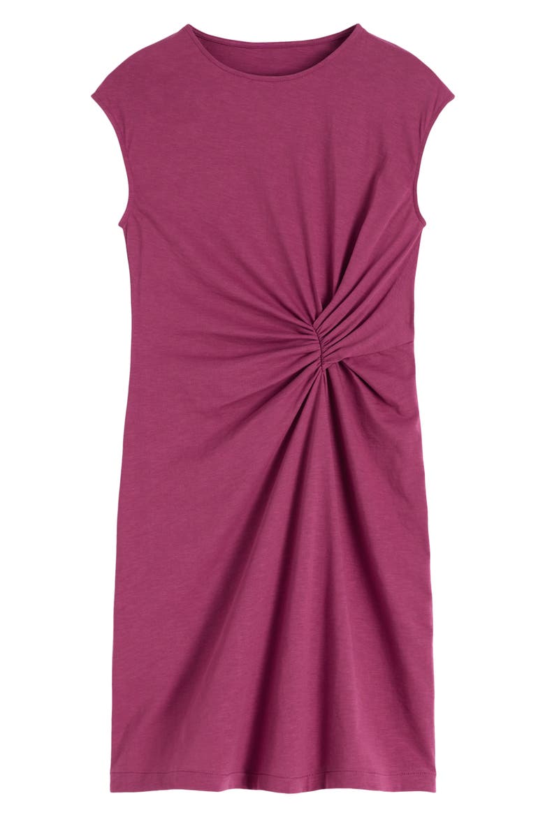 Delilah Twist Short Dress, Alternate, color, RASPBERRY COULIS