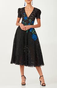 HELSI Amy Embroidered Lace Midi Dress