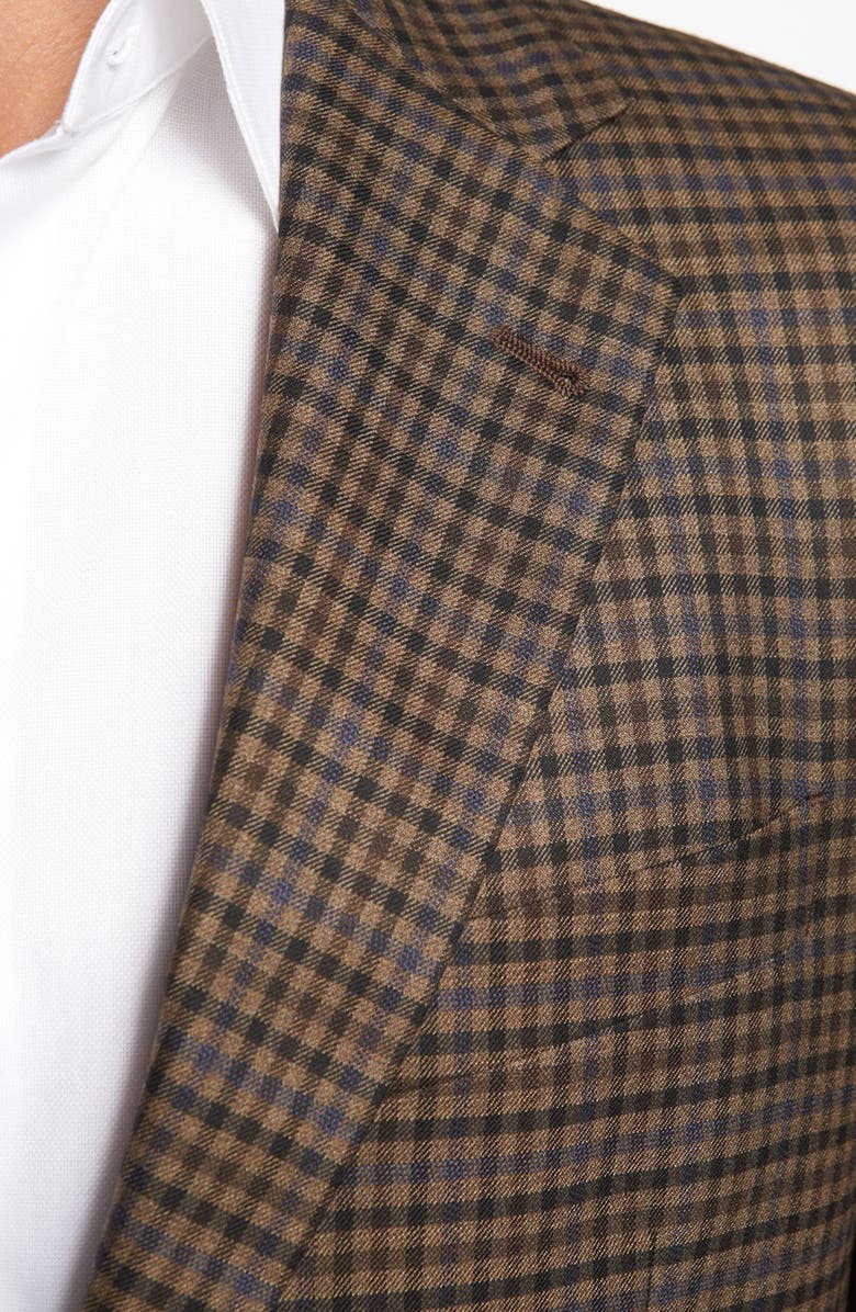 Joseph Abboud 'Signature Silver' Check Sportcoat, Alternate, color, 